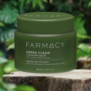 Farmacy Green Clean Cleansing Balm With Super Greens Blend NIB 3.4 Oz/100 Ml